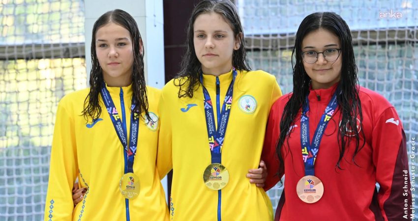 Eskişehir Büyükşehir Spor Kulübü sporcusu İdil Bengisu Tunçbilek, Almanya’da düzenlenen Avrupa Deaf