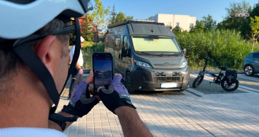 Eskişehir Büyükşehir Belediyesi Zabıta Dairesi Başkanlığı’na bağlı bisikletli ekipler, Kanlıkavak