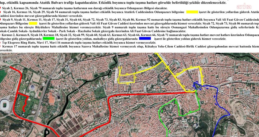 Eskişehir Büyükşehir Belediyesi tarafından düzenlenecek ETİ Lifalif Uluslararası Eskişehir Yarı