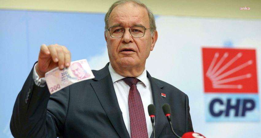 CHP Grup Başkanı Faik Öztrak, ekonomi politikalarını eleştirerek, "İş ve