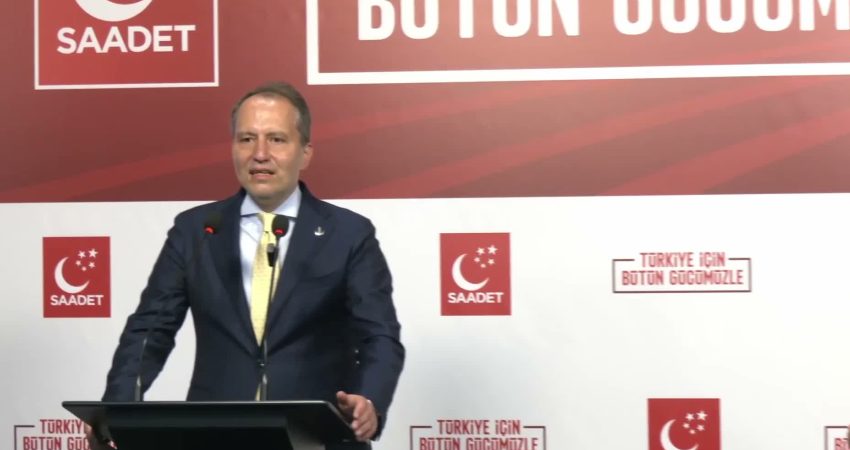 Fatih Erbakan: Milli Görüş hassasiyetine sahip partilerin birlikte hareket etmesi önemli Yeniden Refah Partisi Genel Başkanı Fatih Erbakan, Saadet Partisi ile