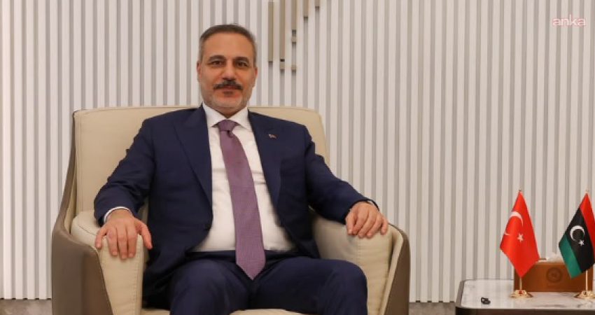 Dışişleri Bakanı Hakan Fidan, "Türkiye olarak Libya’nın huzur ve istikrarını