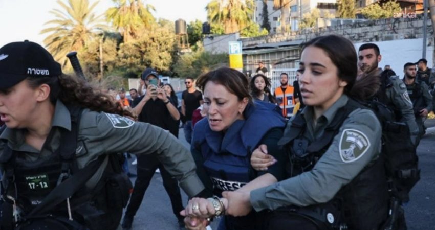 Filistinli Esirler Cemiyeti: “İsrail hapishanelerinde yaklaşık 40 gazeteci tutuluyor” Filistinli Esirler Cemiyeti (PPS), 2026 yılında İsrail güçleri tarafından gözaltına