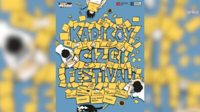 Kadıköy Belediyesi Karikatür Evi'nin, "Kadıköy Çizgi Festivali" için düzenlediği afiş