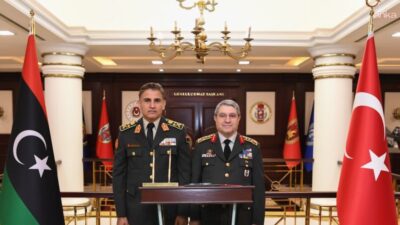 Genelkurmay Başkanı Orgeneral Selçuk Bayraktaroğlu, Libya Genelkurmay Başkanı Orgeneral Selahaddin