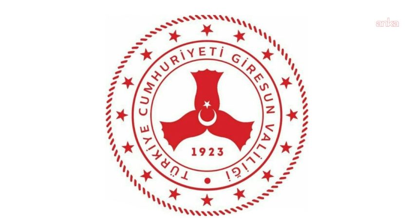 Giresun Valiliği'nden yapılan açıklamada, Piraziz ilçesi Deregözü köyü civarlarında bir