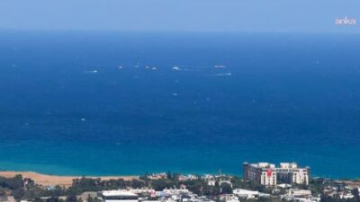 Kuzey Kıbrıs Türk Cumhuriyeti'nin (KKTC) Girne kentinde açıklarında, Taşucu'ndan hareket