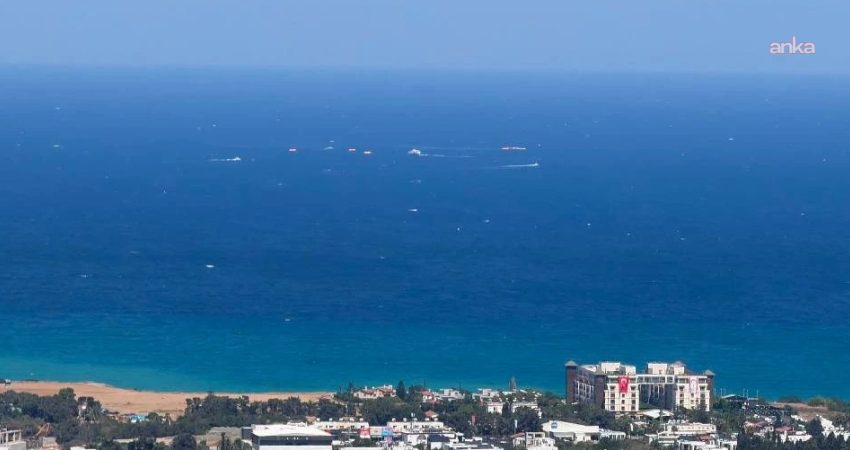 Kuzey Kıbrıs Türk Cumhuriyeti'nin (KKTC) Girne kentinde açıklarında, Taşucu'ndan hareket