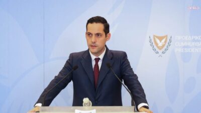 Güney Kıbrıs Rum Yönetimi (GKRY) Hükümet Sözcüsü Konstantinos Letymbiotis, Girne