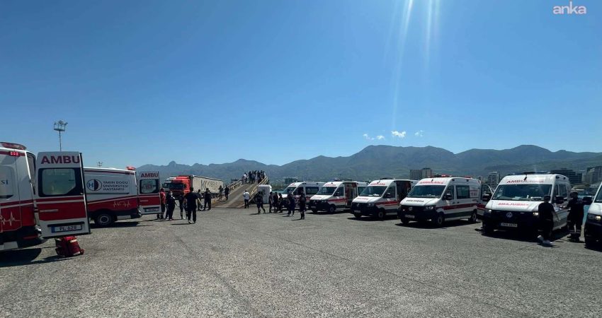 KKTC Sağlık Bakanlığı, Girne açıklarında yolcu gemisinin alabora olması sonrası