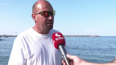 Girne açıklarında geminin alabora olmasına ilk müdahale eden yat işletmecisi