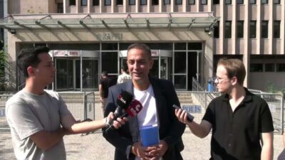 Gazeteci Murat Ağırel, eski Ankara Büyükşehir Belediye Başkanı İbrahim Melih