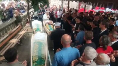 Giresun'un Görele ilçesinde taşan Zıva Deresi'nin sularına kapılarak yaşamını yitiren