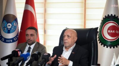 HAK-İŞ Genel Başkanı Mahmut Arslan, mevcut vergi sisteminin çalışanlar açısından