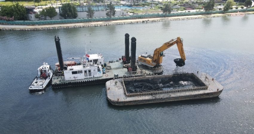 İBB, Haliç ve çevresindeki derelerde yürüttüğü temizlik çalışmalarıyla İstanbul’a nefes