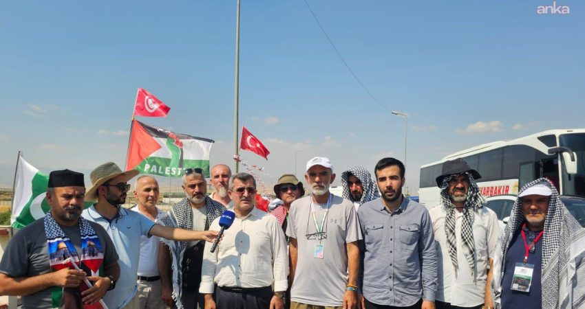 HÜDA PAR Merkez İstişare Kurulu Üyesi Nasuh Sevinik ve beraberindeki