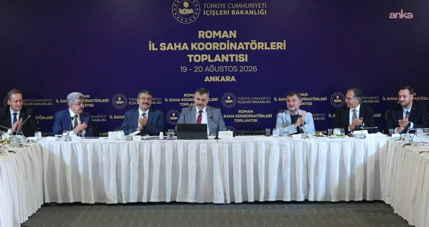 İçişleri Bakanı Mustafa Çiftçi, "Roman İl Saha Koordinatörleri Toplantısı"nda Roman
