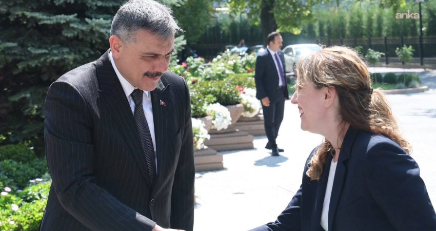 İçişleri Bakanı Mustafa Çiftçi, Uluslararası Göç Örgütü (IOM) Genel Direktörü
