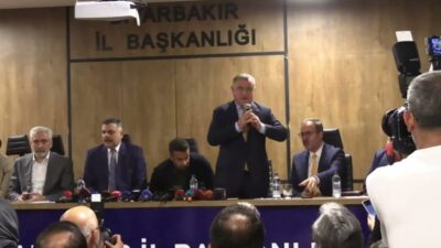 İçişleri Bakanı Mustafa Çiftçi, Diyarbakır’daki temasları kapsamında “Terörsüz Türkiye” sürecine