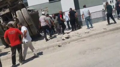 Malatya’nın Yeşilyurt ilçesine bağlı İkizce Mahallesi’nde, freni boşaldığı iddia edilen