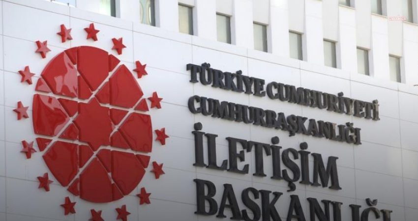 Cumhurbaşkanlığı İletişim Başkanlığı, İsrail Başbakanlık Ofisi'nin Cumhurbaşkanı Recep Tayyip Erdoğan'ı