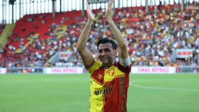 A Milli Futbol Takımı'nın eski oyuncularından Göztepe'nin kaptanı İsmail Köybaşı,