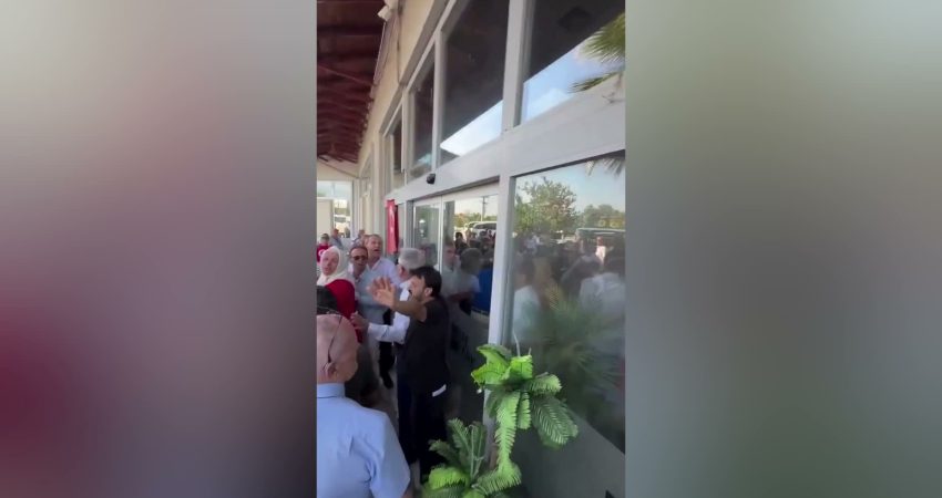 İYİ Parti Edirne İl Teşkilatı'nın Balıkesir mitingine giden otobüsleri, dinlenme