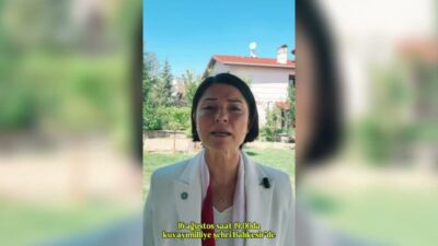 İYİ Parti Genel Başkan Yardımcısı Kevser Ofluoğlu, 16 Ağustos'ta Balıkesir'de