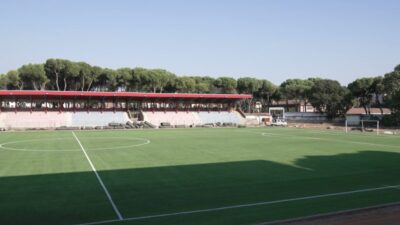 İzmir Büyükşehir Belediyesi, Ödemişli sporcuların kullandığı Saraçoğlu Stadı’nın yaklaşık 8