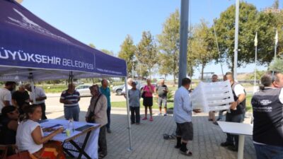 İzmir Büyükşehir Belediyesi Tarımsal Hizmetler Dairesi Başkanlığı tarafından Efes Selçuk’taki