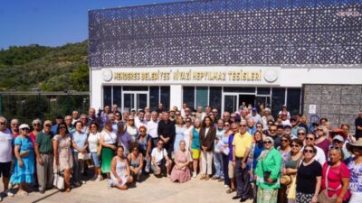 Teos Marina’nın kapasite artışı için kullanılacak dolgu malzemesinin, İzmir Gümüldür’deki