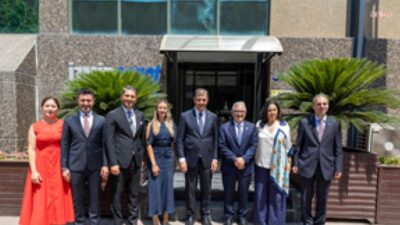 Dominik Cumhuriyeti’nin Ankara Büyükelçisi Elvis Antonio Alam Lora ve beraberindeki