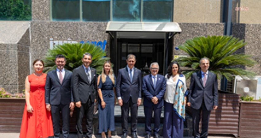 Dominik Cumhuriyeti’nin Ankara Büyükelçisi Elvis Antonio Alam Lora ve beraberindeki