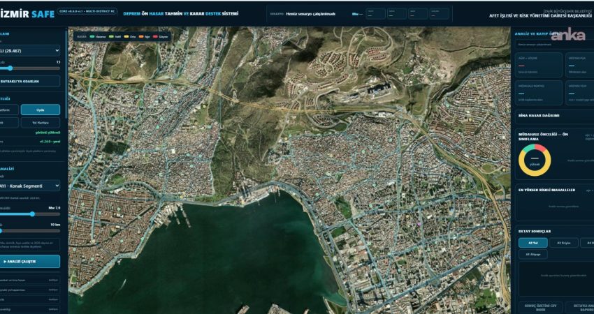 İzmir Büyükşehir Belediyesi, olası bir depremin kentte yaratabileceği hasarları önceden