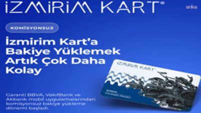 İzmirim Kart’a bakiye yüklemek artık çok daha kolay İzmir İnovasyon ve Teknoloji AŞ, kent içi ulaşımda yurttaşların hayatını
