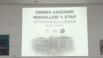 Karabağlar ‘da yıllardır beklenen kentsel dönüşüm sürecinde önemli bir aşama