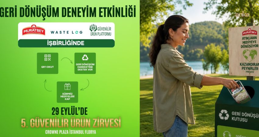 Muratbey ve Waste Log iş birliğiyle hayata geçirilen "Kazandıran Peynirler