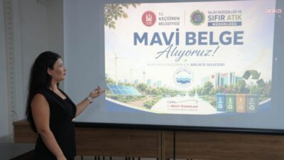 Keçiören Belediyesi, ilçe genelindeki hizmet binalarını ve tesislerini kapsayan "Mavi