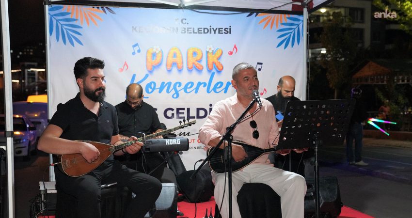 Keçiören Belediyesi tarafından ilçenin farklı noktalarında düzenlenen park konserleri, yaz