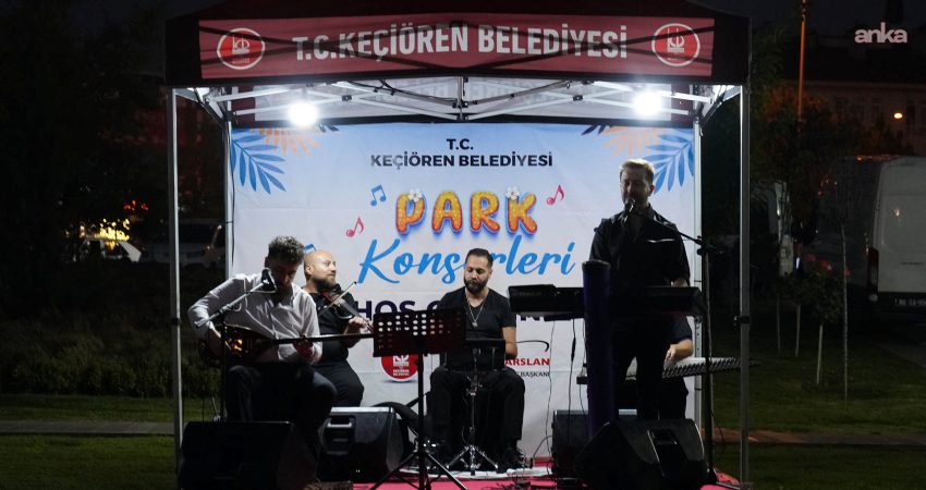 Keçiören Belediyesi Konservatuvarı sanatçılarının sahne aldığı park konseri, Atatürk Ankara