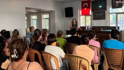 Keçiören Belediyesi'ne bağlı KEÇMEK, Hatay'daki depremzede kadınlara yönelik düzenlenen “Antakya’da