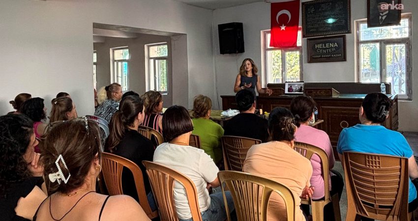 Keçiören Belediyesi'ne bağlı KEÇMEK, Hatay'daki depremzede kadınlara yönelik düzenlenen “Antakya’da