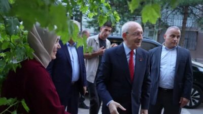 CHP Genel Başkanı Kemal Kılıçdaroğlu, Sincan’da gündelik ev işlerinde çalışan