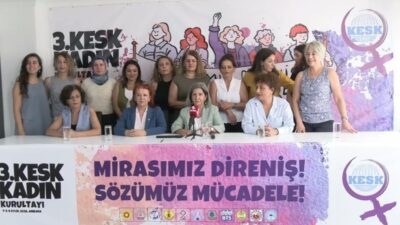 KESK, 3. Kadın Kurultayı’nı 4-6 Eylül tarihlerinde Ankara’da düzenleyecek. KESK