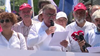Kamu Emekçileri Sendikaları Konfederasyonu (KESK) üyeleri, yüzde 35 ek zam