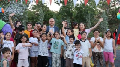 Kırıkkale Belediyesi tarafından düzenlenen “Unutulmaya Yüz Tutmuş Sokak Oyunları” etkinliğinde