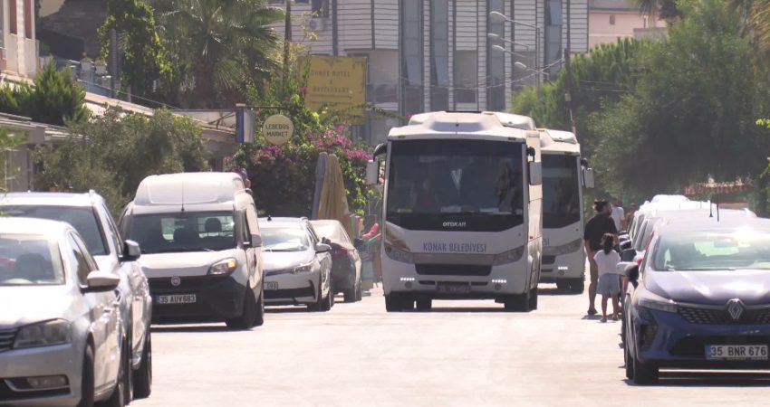 Konak Belediyesi’nin semt merkezlerinden yararlanan çocuklar ve kadınlar, Gültepe ve Ballıkuyu’nun