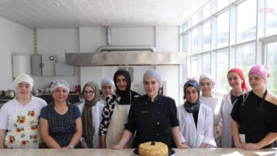 Konaklı kadınların yoğun ilgi gösterdiği Temel Pastacılık Eğitimi’nde ikinci dönem