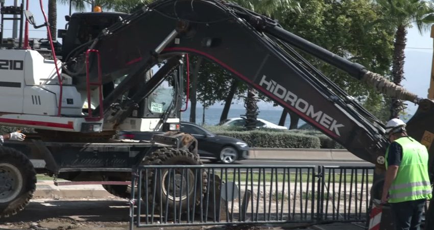 İzmir Körfezi’ne ulaşan en önemli yağmur suyu hatlarından biri olan