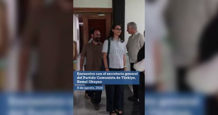 Küba Cumhuriyeti Devlet Başkanı Miguel Díaz-Canel, TKP Genel Sekreteri Kemal